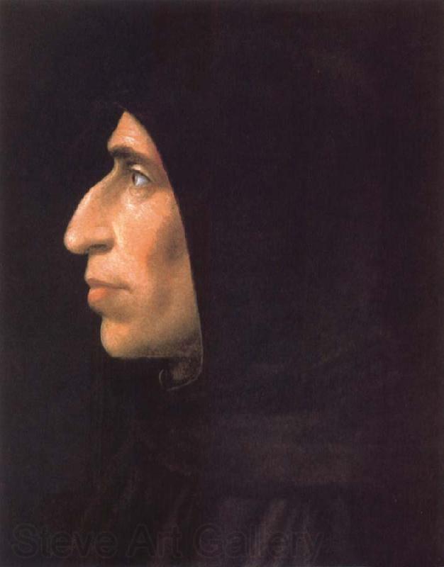 BARTOLOMEO, Fra Portrait of Girolamo Savonarola Norge oil painting art